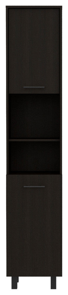 Ikaria Kitchen Pantry, Black Wengue