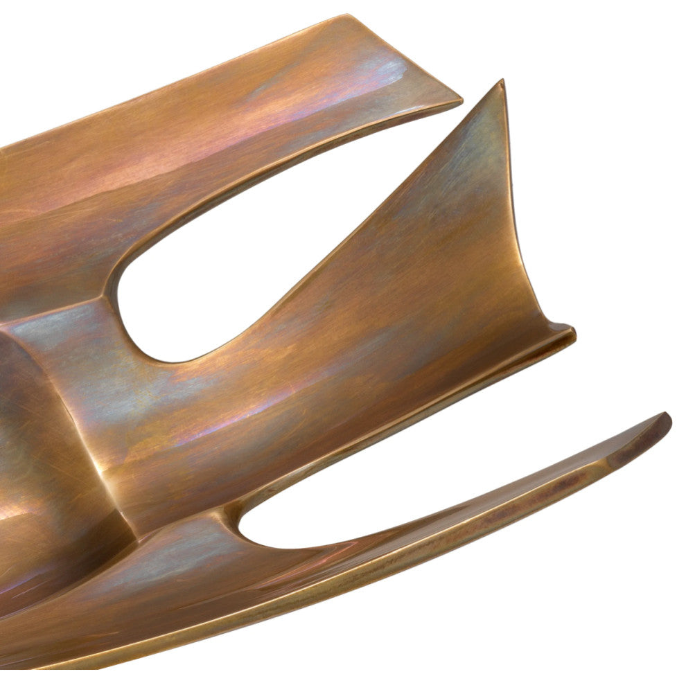 Vintage Brass Bowl | Eichholtz Tracy