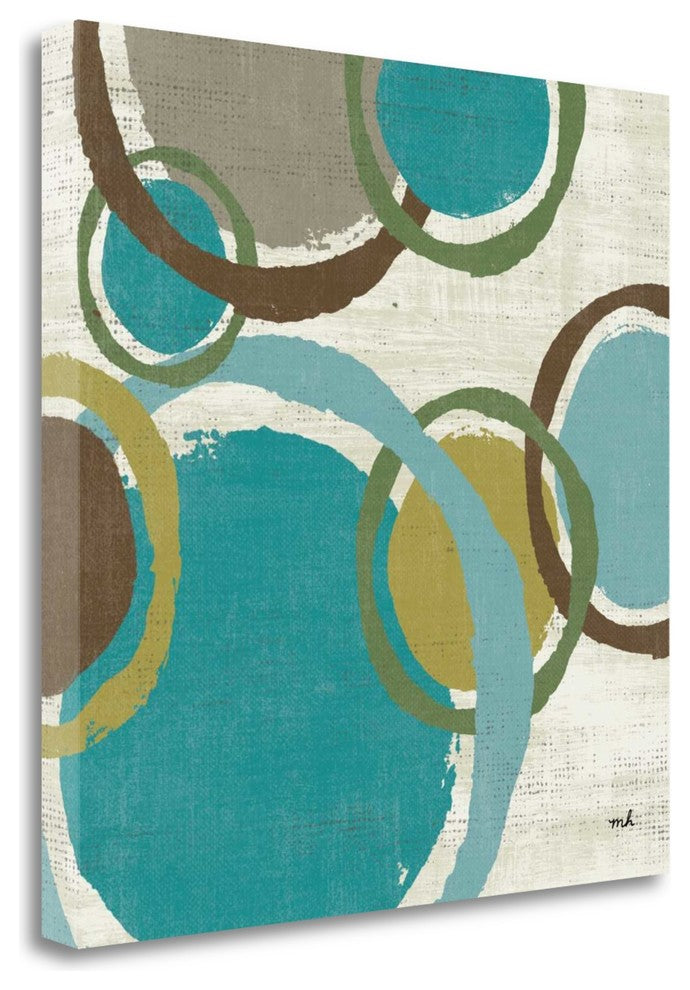 "Vintage Bubbles II" By Moira Hershey, Giclee Print on Gallery Wrap Canvas