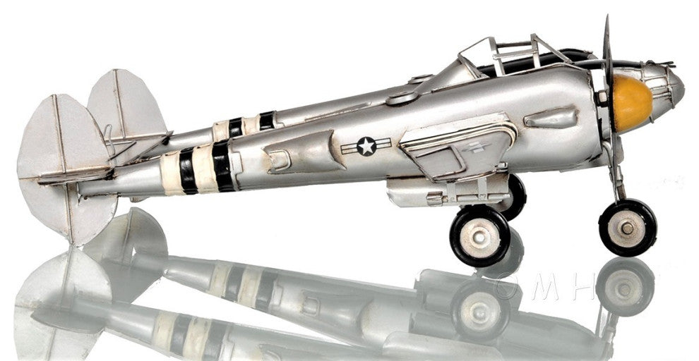 c1941 Lockheed P-38 Lightning Fighter Sculpture