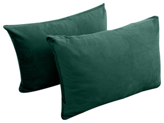 STYLE V2 Full Velvet Knife Edge Indoor Daybed Bolster Pillow |COVER ONLY| AD317