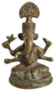 Consigned Antique Small Bronze Ganesha