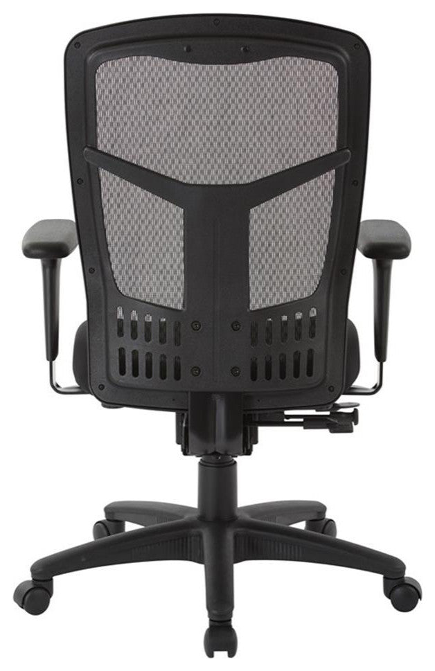 ProGrid High Back Black Managers Office Chair with adjustable Arms