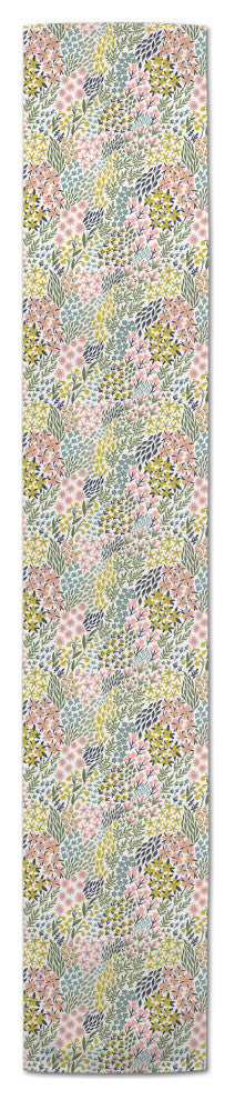 Funky Floral 16x72 Cotton Twill Runner