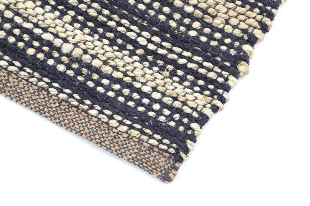 NuStory Composed Machine Woven  Area Rug in Navy