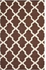 Safavieh Cambridge Cam121H Dark Brown, Ivory Area Rug