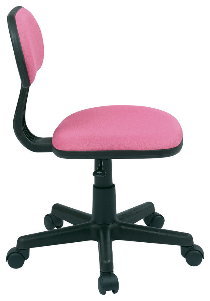 Task Chair in Pink Fabric