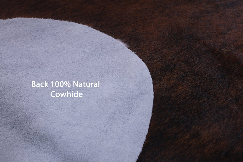 Brindle Natural Cowhide Rug 7' 2" X 6' 1" C2276
