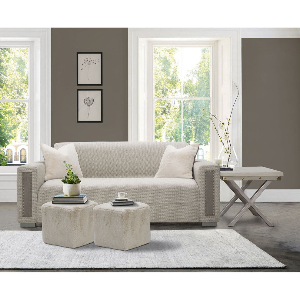 Aico Amini Menlo Station End Table in Eucalyptus