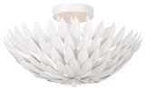 Broche 4 Light Ceiling Mount in Matte White