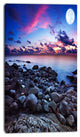 Full Moon Fantasy Seascape, Large Landscape Canvas Art, 16"x32"