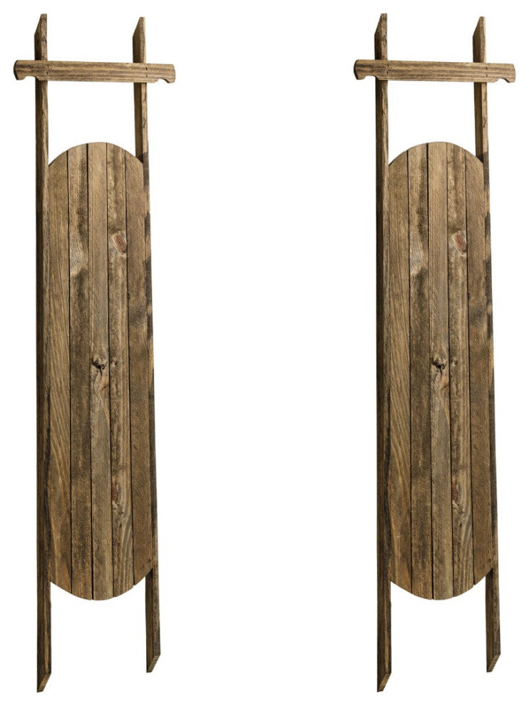 Snowdrop Decorative Sled Large