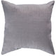 Surya Storm ZZ-406 22"x22" Pillow Cover, Medium Gray