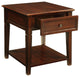 Malachi End Table, Walnut