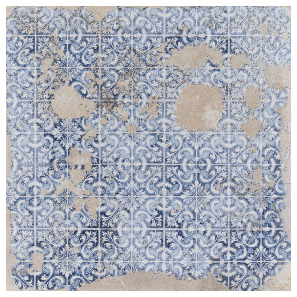 Antigua Deco Beige Porcelain Floor and Wall Tile