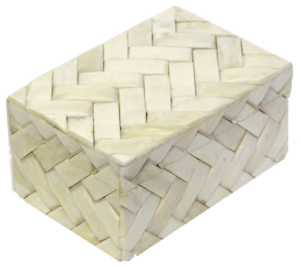 Woven Bone Box, 3 Sizes, Small