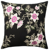 Loloi Inc. Pillow, Black and Ivory, 22"x22"