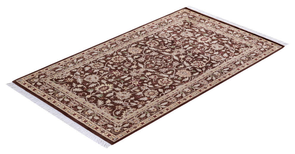 MOGUL, Hand Knotted Area Rug 5' 4" X 3' 1"