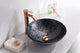ANZZI Jonas Series Tempered Glass Bathroom Vessel Sink