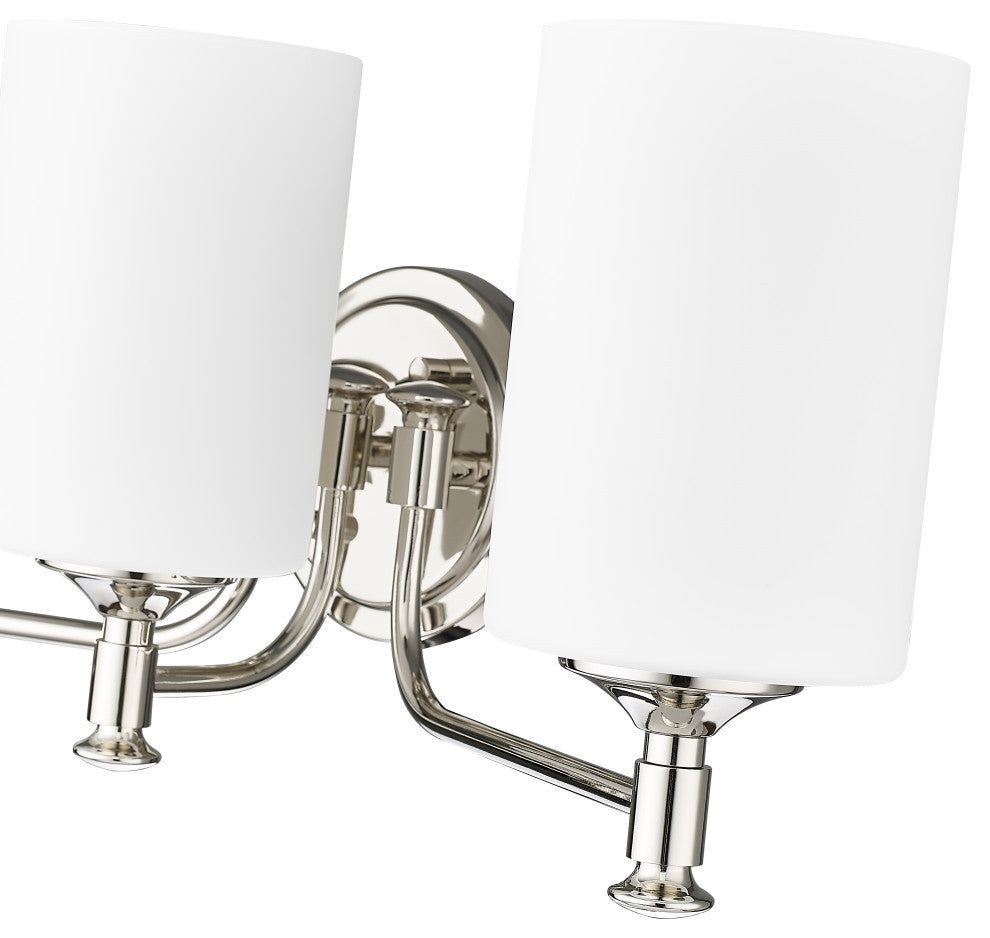 3 Light 21.625 in. Polished Nickel Vanity Light