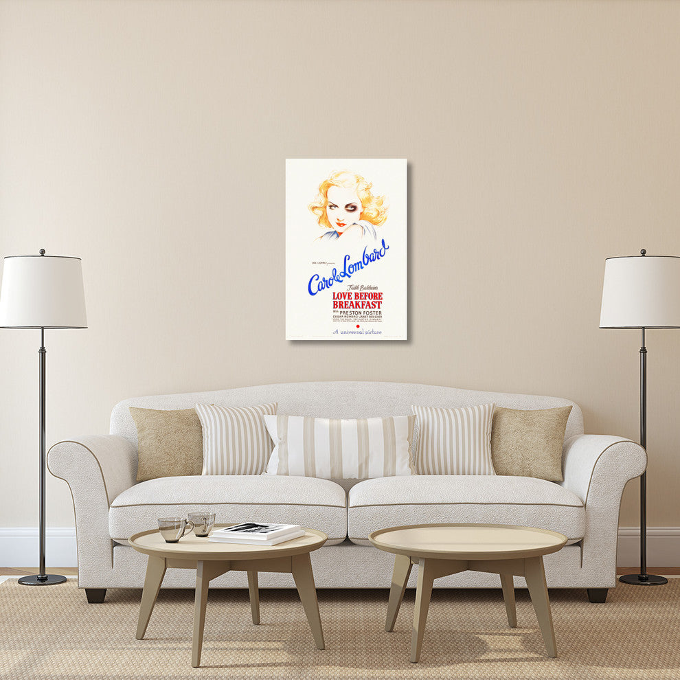 "Love Before Breakfast 1936" Canvas by Hollywood Photo Archive, 27x40"