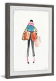 "Wandering" Framed Painting Print, 24"x36"