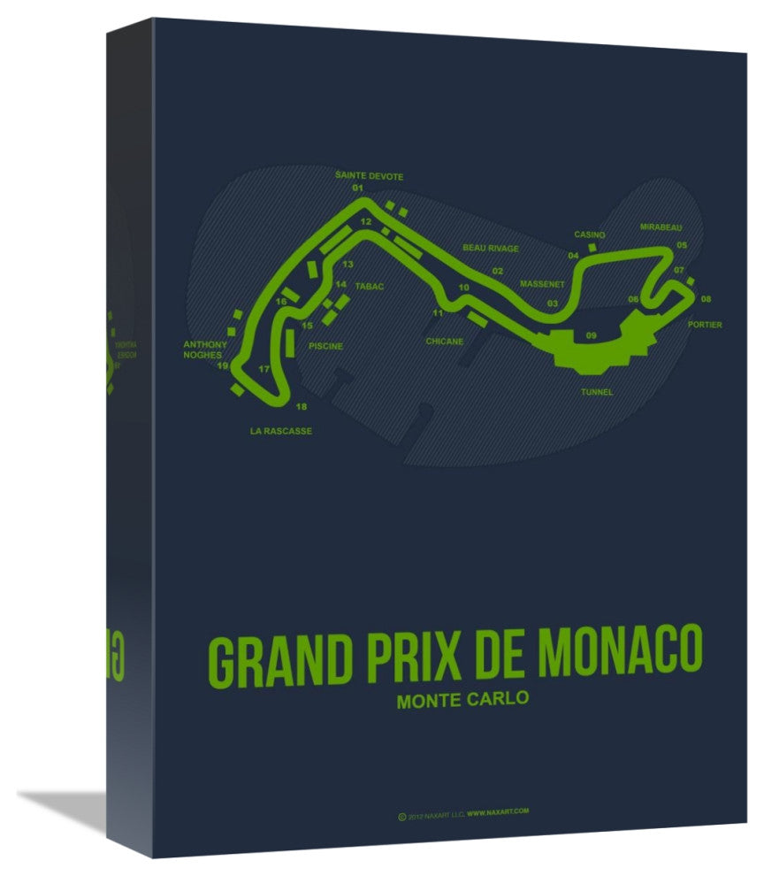 "Monaco Grand Prix 2" Fine Art Print