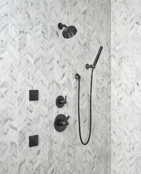 Delta Wall Elbow for Hand Shower, Matte Black, 50560-BL