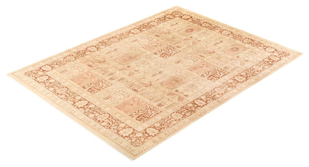 Mogul, One-of-a-Kind Hand-Knotted Area Rug Ivory, 9'4"x12'3"
