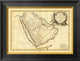 "Arabie, 1785" Framed Canvas Giclee by Rigobert Bonne, 20x15"