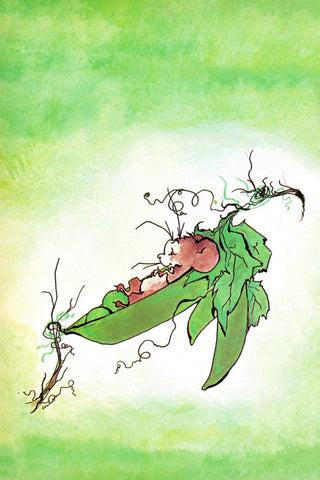 "Sleeping Mouses" Painting Print on Canvas by Curtis