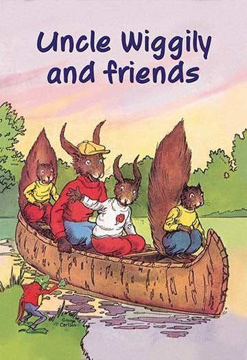 Uncle Wiggily and Friends: The Canoe Trip - Framed Paper Poster 20" x 30"