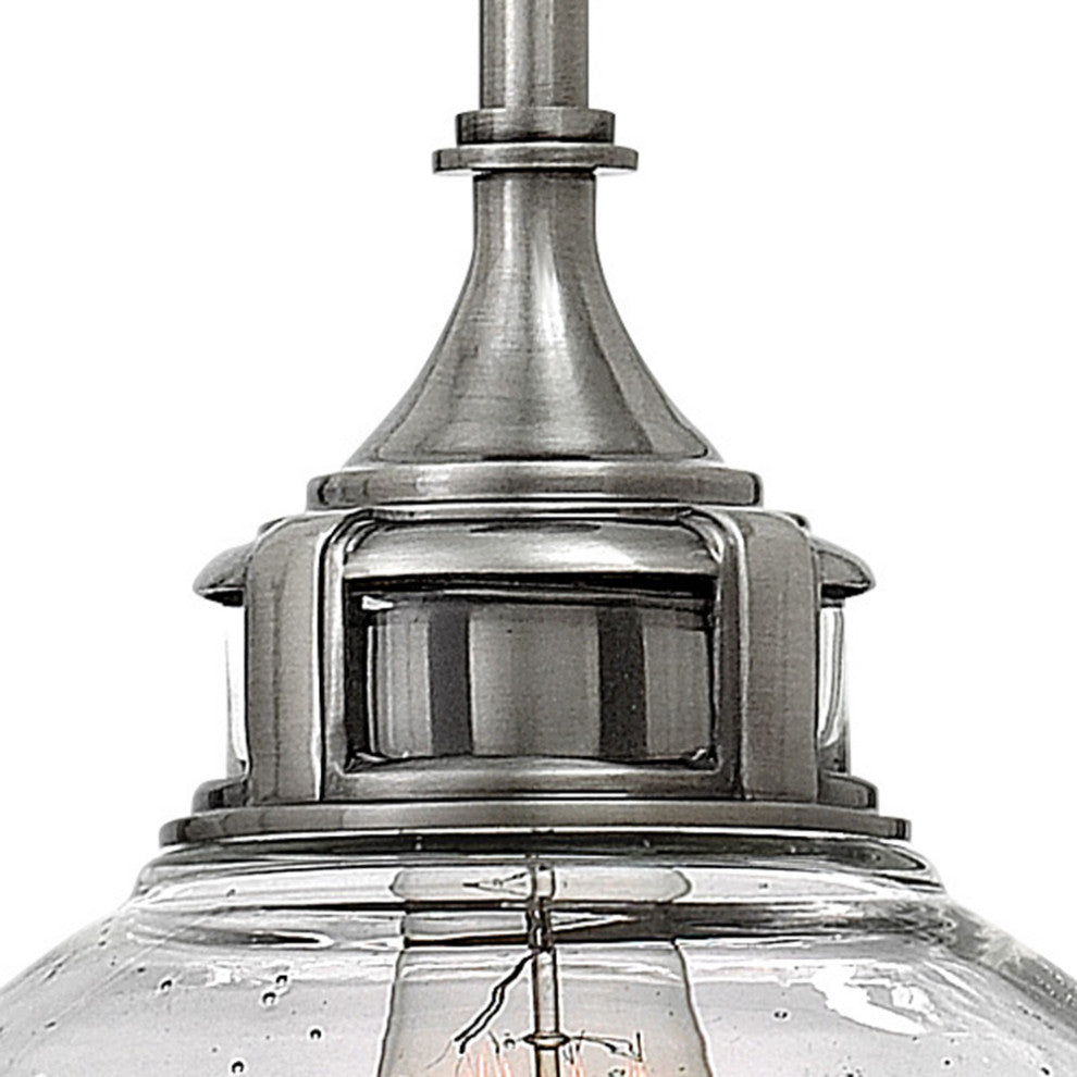 Hinkley Amelia Small Pendant, Polished Antique Nickel