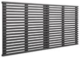 Render Wall Mount King Headboard, Charcoal