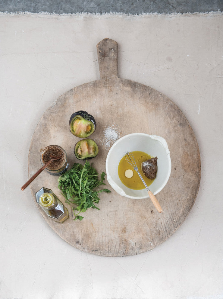 Stoneware Batter Bowl Whisk