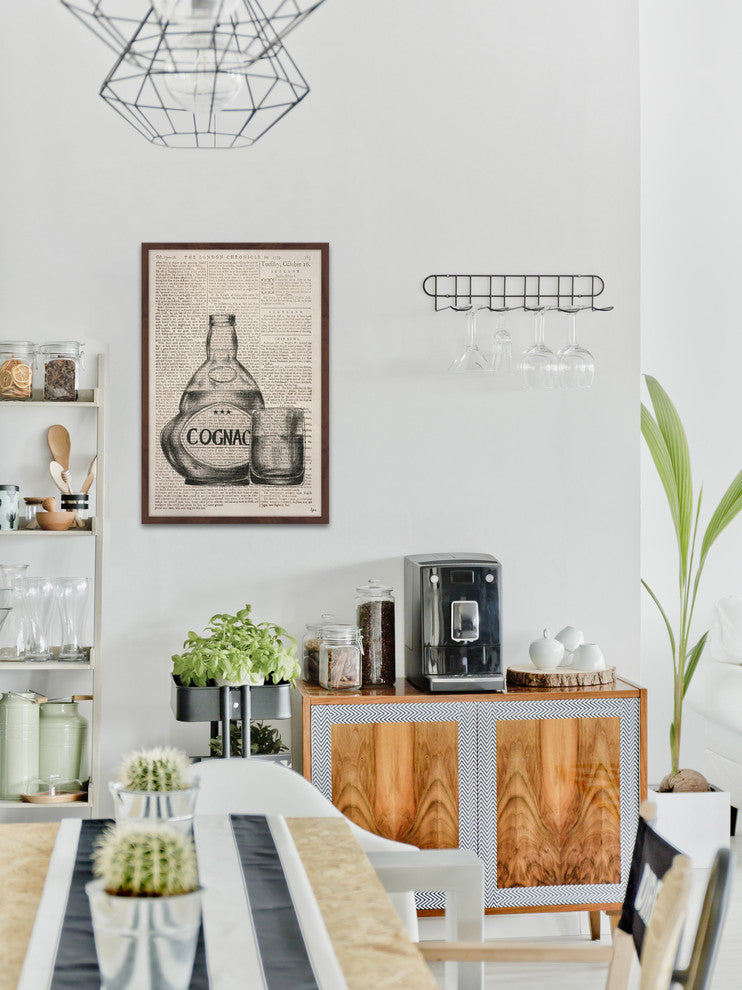 "French Cognac" Framed Painting Print, 20"x30"