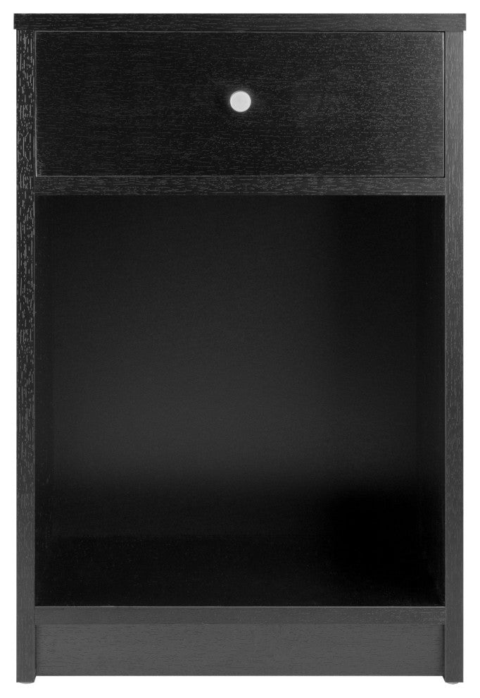 Squamish Accent Table, Nightstand, Black