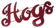 Arkansas Razorbacks Hogs Recycled Wall Decor