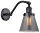 INNOVATIONS LIGHTING 515-1W-BK-G63 Small Cone 1 Light Sconce