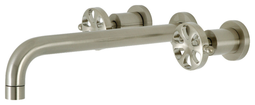 KS8058RX Wall Mount Tub Faucet, Brushed Nickel