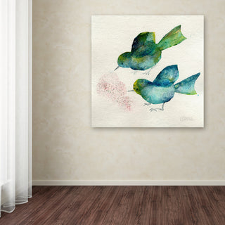 Wyanne 'Bird Seed' Canvas Art, 24"x24"