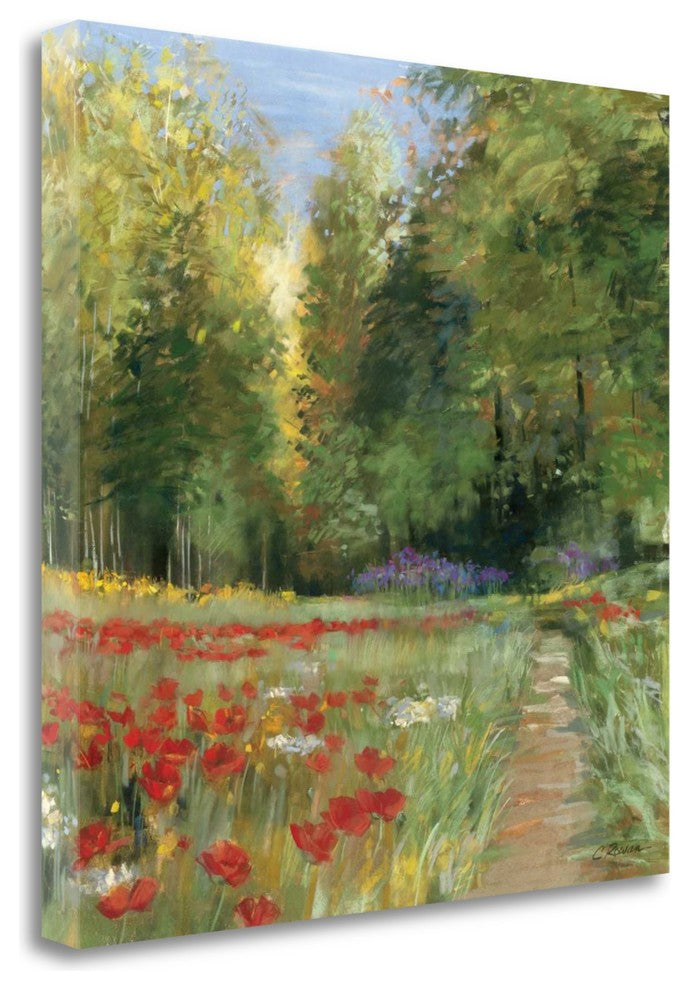 "Field Of Flowers" By Carol Rowan, Giclee Print on Gallery Wrap Canvas