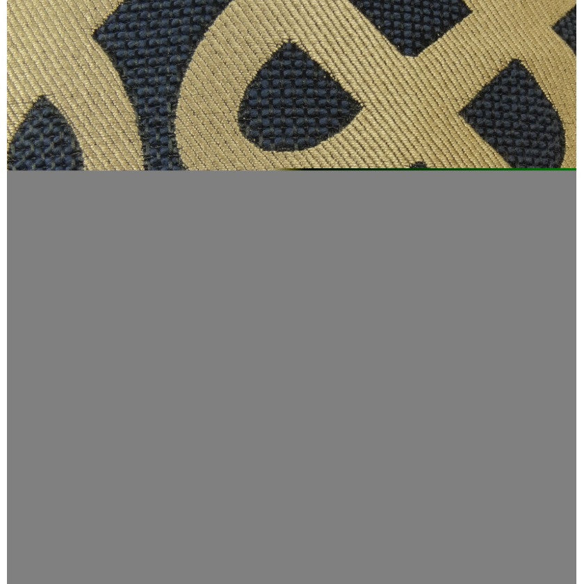 Plutus Graphic Maze Handmade Throw Pillow, (Double sided  20" x 20")