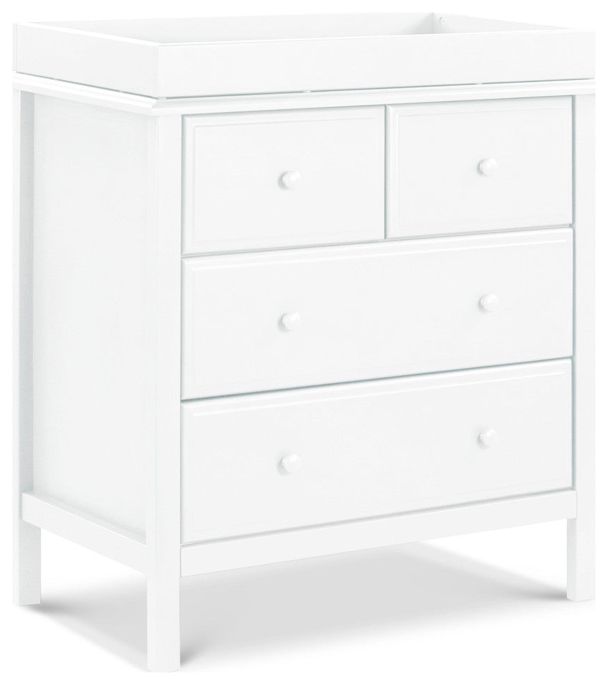 DaVinci Autumn 4-Drawer Changer Dresser, White