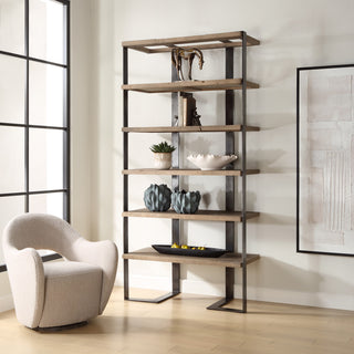 Uttermost Felix Reclaimed Oak Etagere