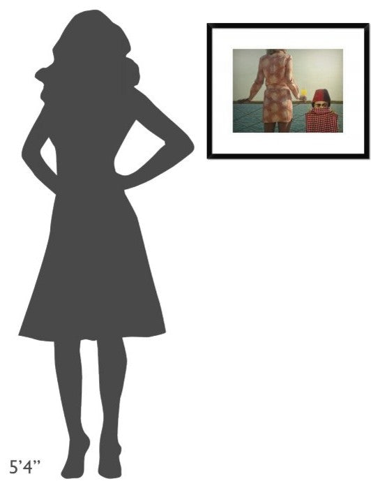 "Bonnie And Clyde" Framed Digital Print by Ambra, 24x20"