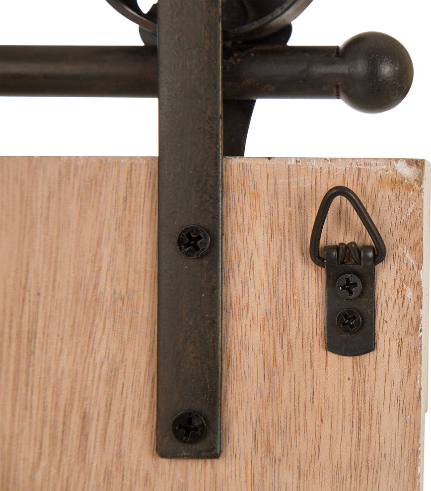 Wooden Farmhouse Barn Door Decor