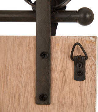 Wooden Farmhouse Barn Door Decor