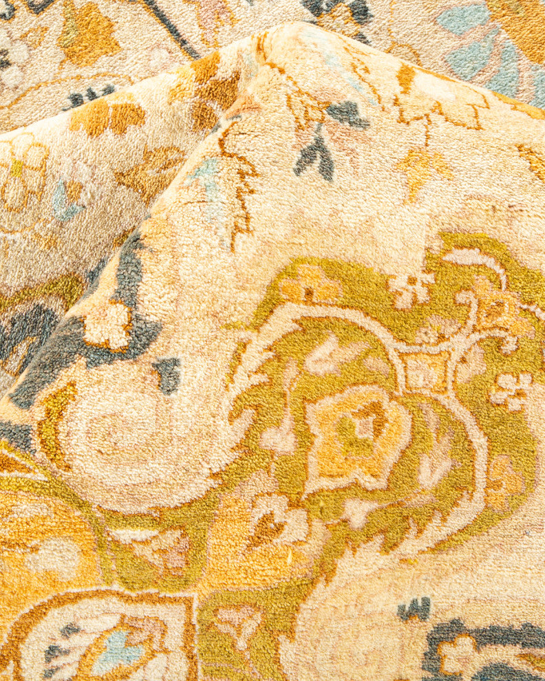 Mogul, One-of-a-Kind Hand-Knotted Area Rug Ivory, 9' 3" x 11' 10"