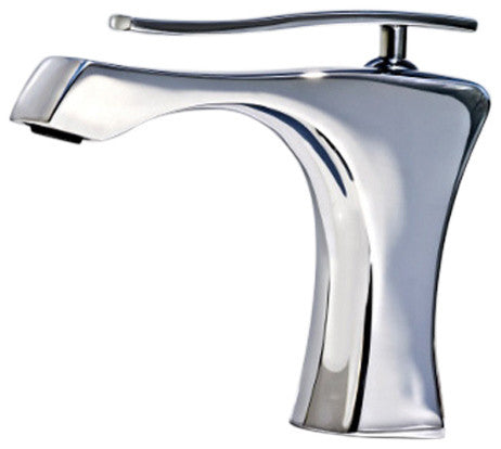 Icarus Basin Mixer, Without Waste Chrome 100% Italian